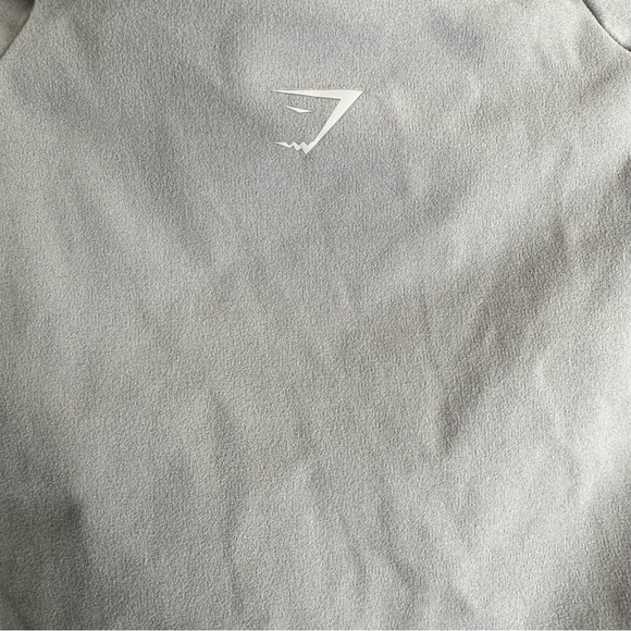 Gymshark x Whitney Simmons V1 Women’s Gray Long Sleeve Cropped Workout Top XL - Picture 12 of 14